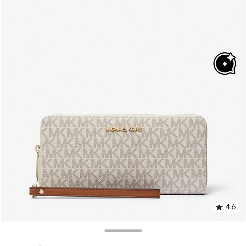 Michael Kors Jet Setter Large Zip Wallet